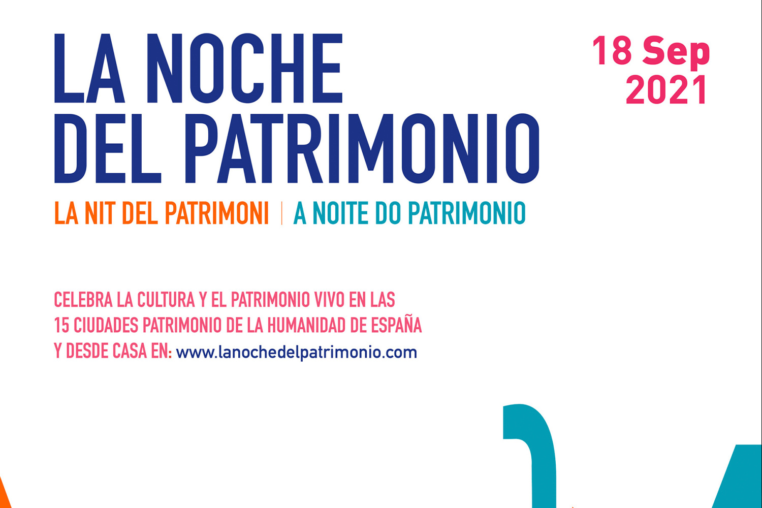 Heritage Night 2021: Alcalá de Henares poster