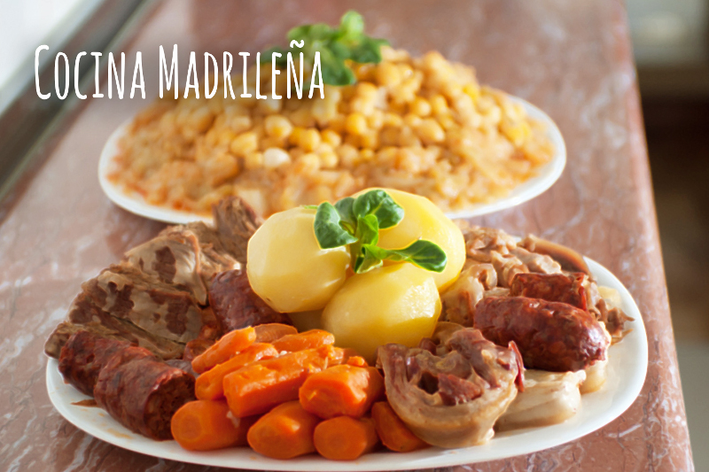 Typical dishes from Madrid