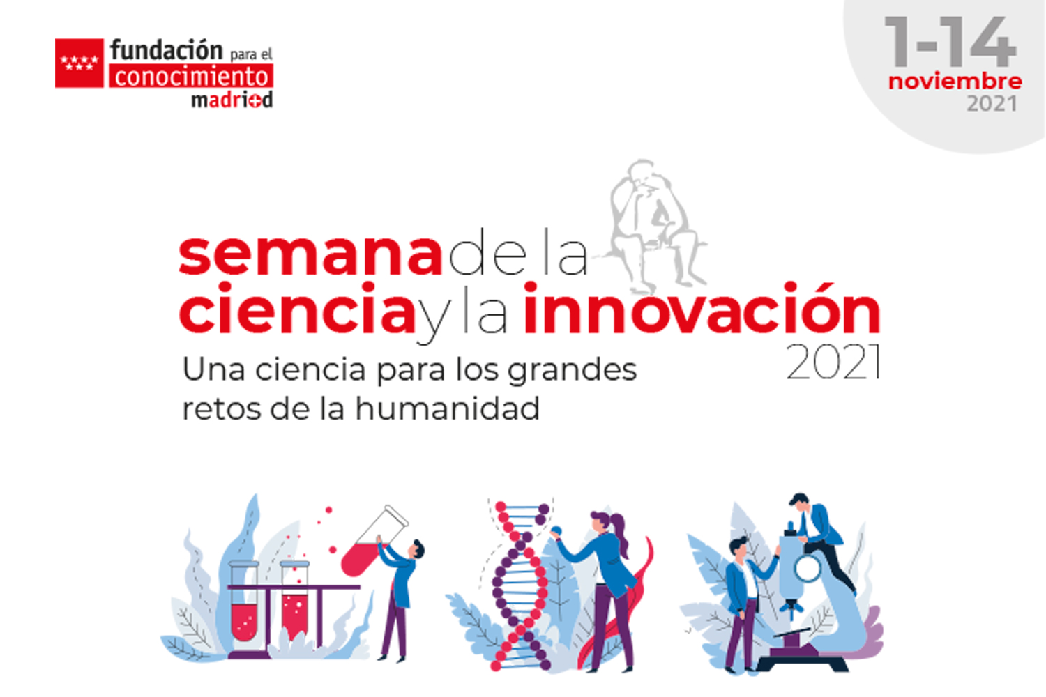 XXI Madrid Science and Innovation Week poster