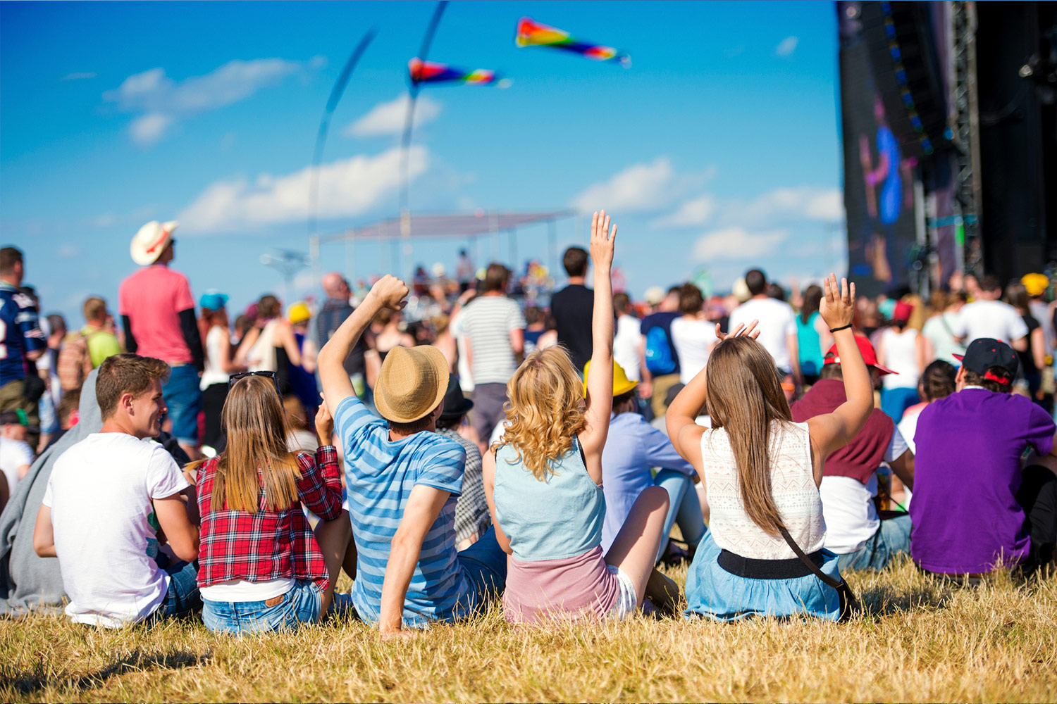 The music festivals are back