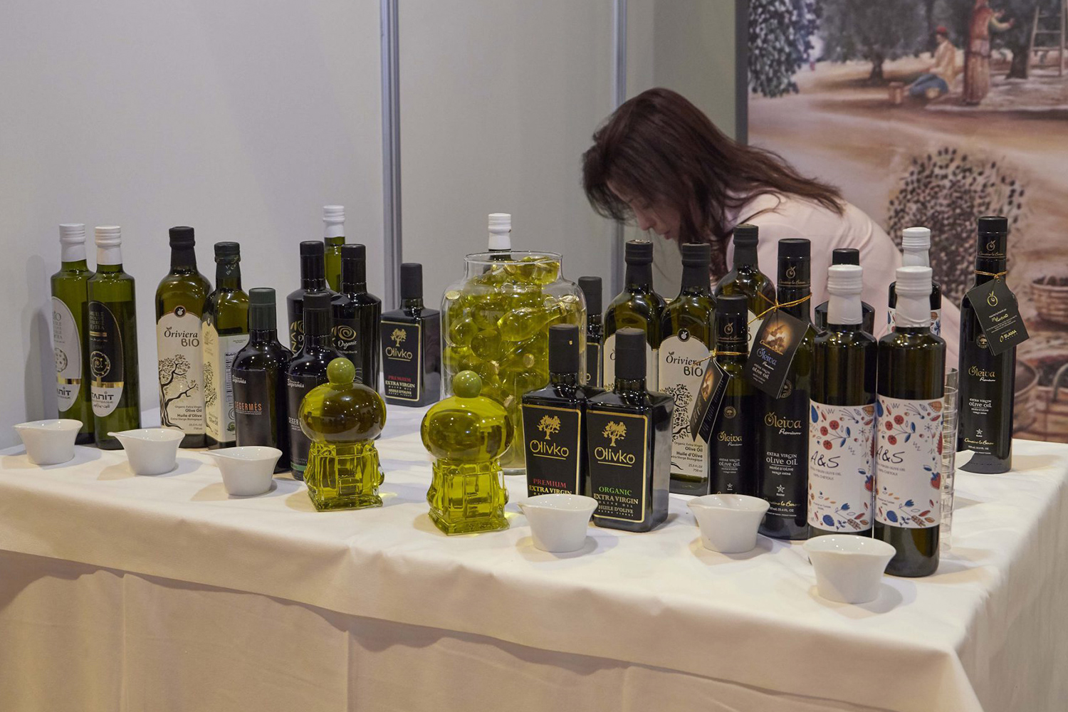 Olive Oil fair stand