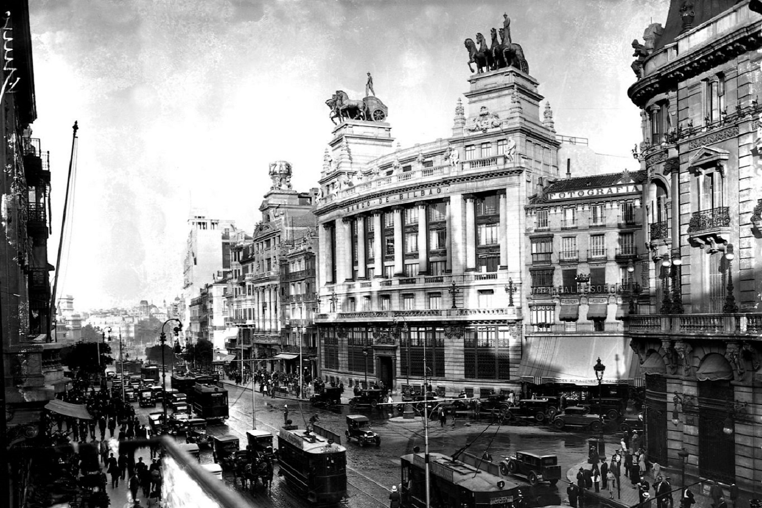 "Madrid a century ago. Archivo ABC",