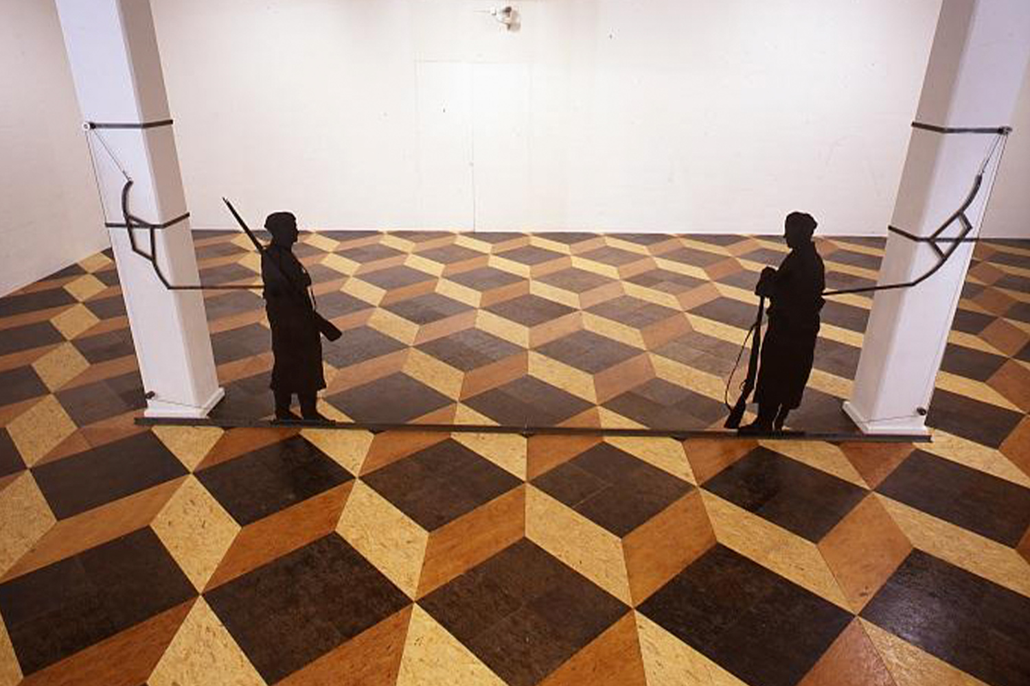 Interior de la exposición Juan Muñoz  